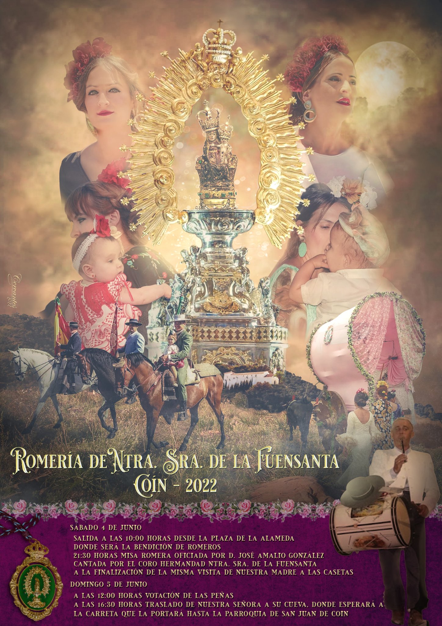 Romería en honor a Nuestra Señora de la Fuensanta 2022 Coín
